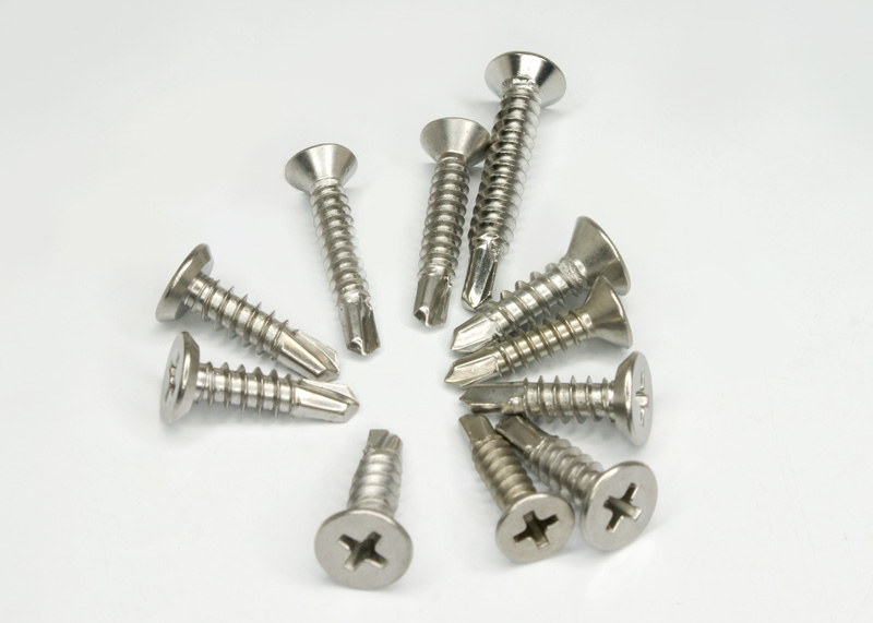 Distinguish the types of head parts of current screws